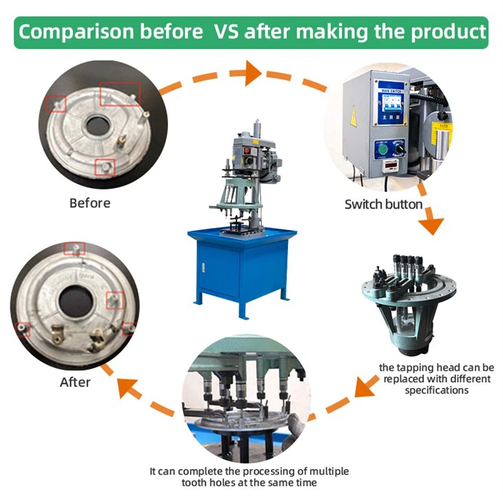 Multi-spindles Tapping Machine